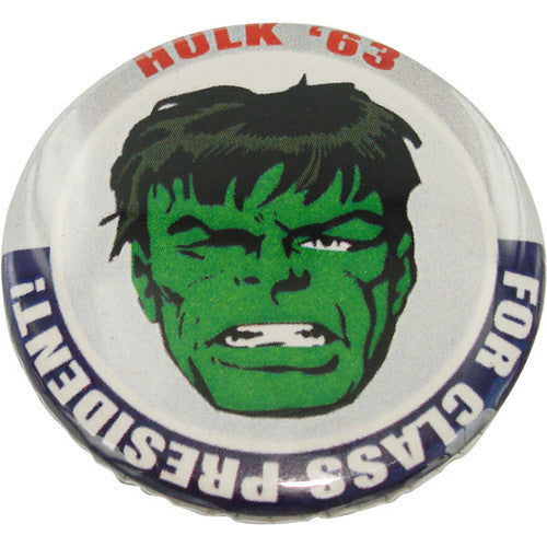 Incredible Hulk President Button