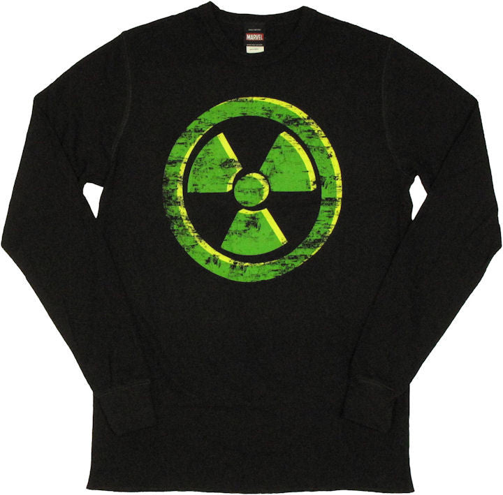 Incredible Hulk Thermal Long Sleeve T Shirt