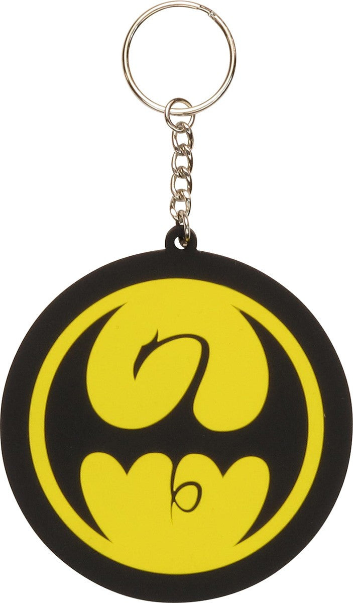 Iron Fist Dragon Logo Keychain