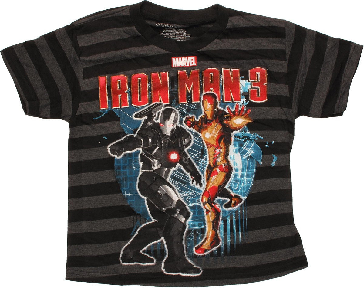 Iron Man 3 Duo War Machine Youth T Shirt