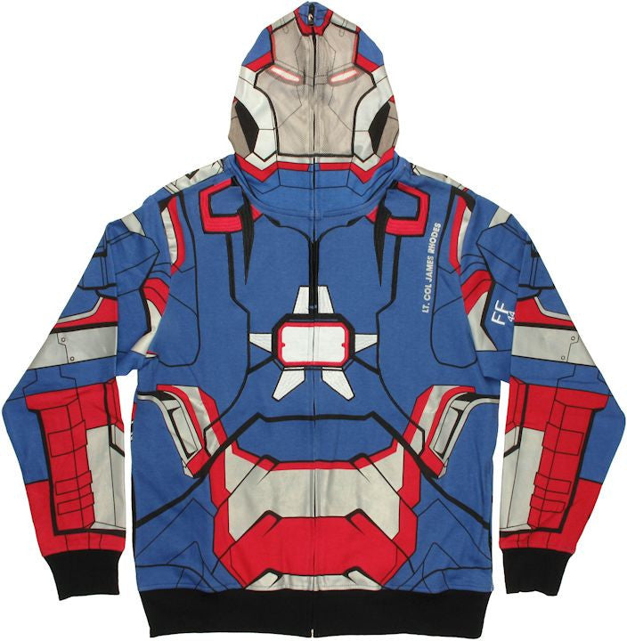 Iron Man 3 Iron Patriot Hoodie
