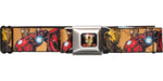 Iron Man Armored Avenger Palm Seatbelt Mesh Belt