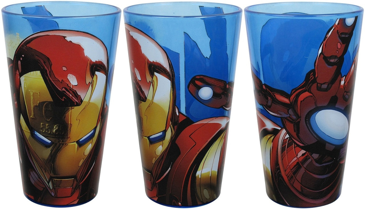 Iron Man Avengers Initiative Pint Glass Set