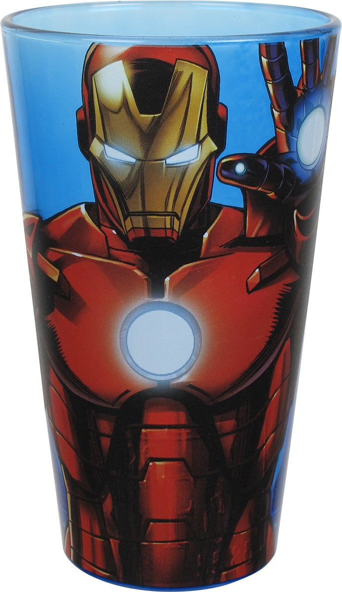 Iron Man Avengers Initiative Pint Glass Set