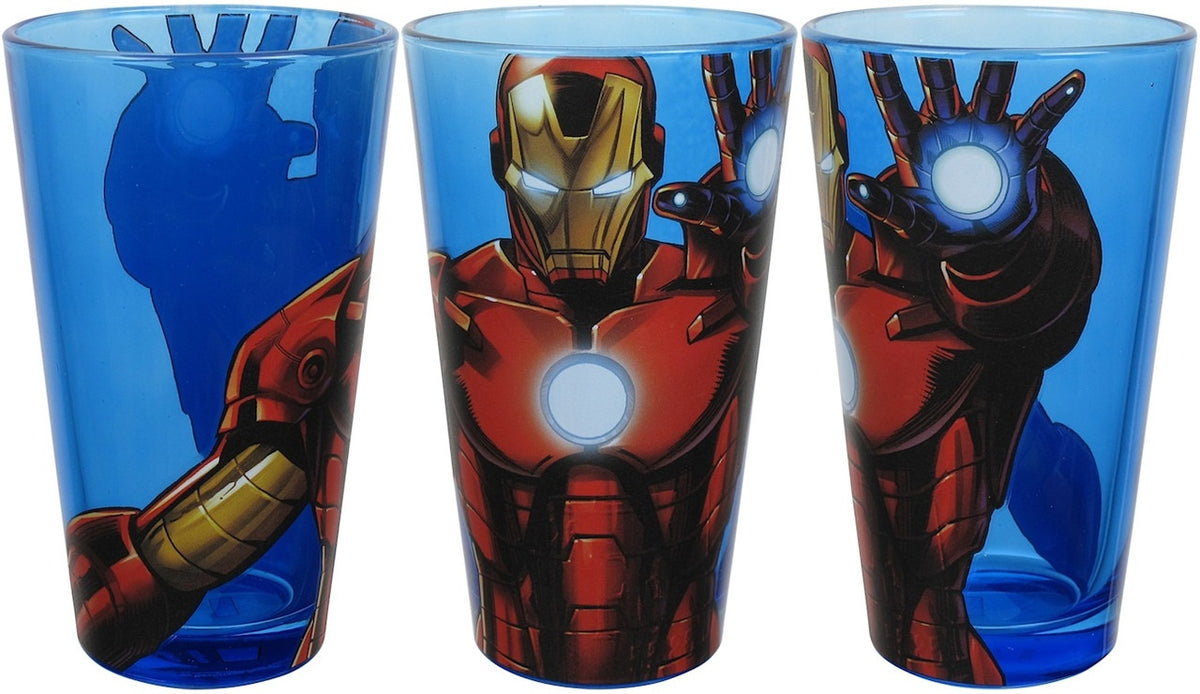 Iron Man Avengers Initiative Pint Glass Set
