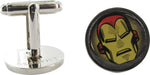 Iron Man Helmet Round Cufflinks