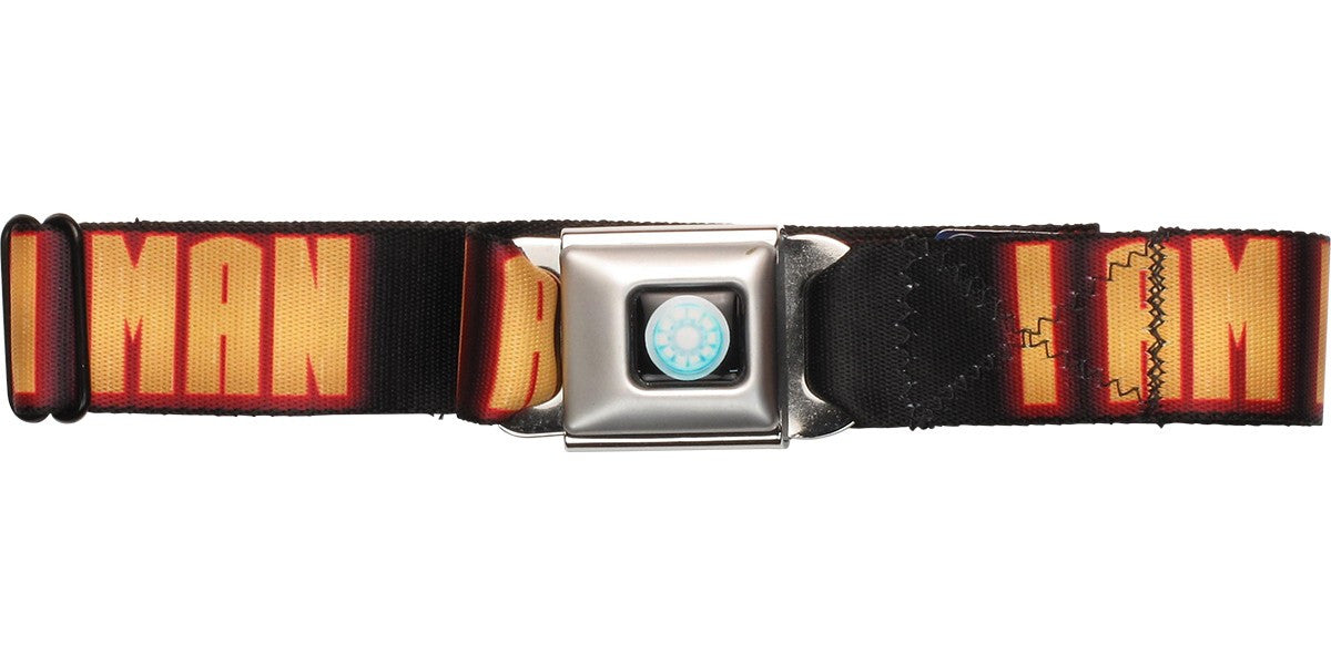 Iron Man I Am Simple Core Seatbelt Mesh Belt