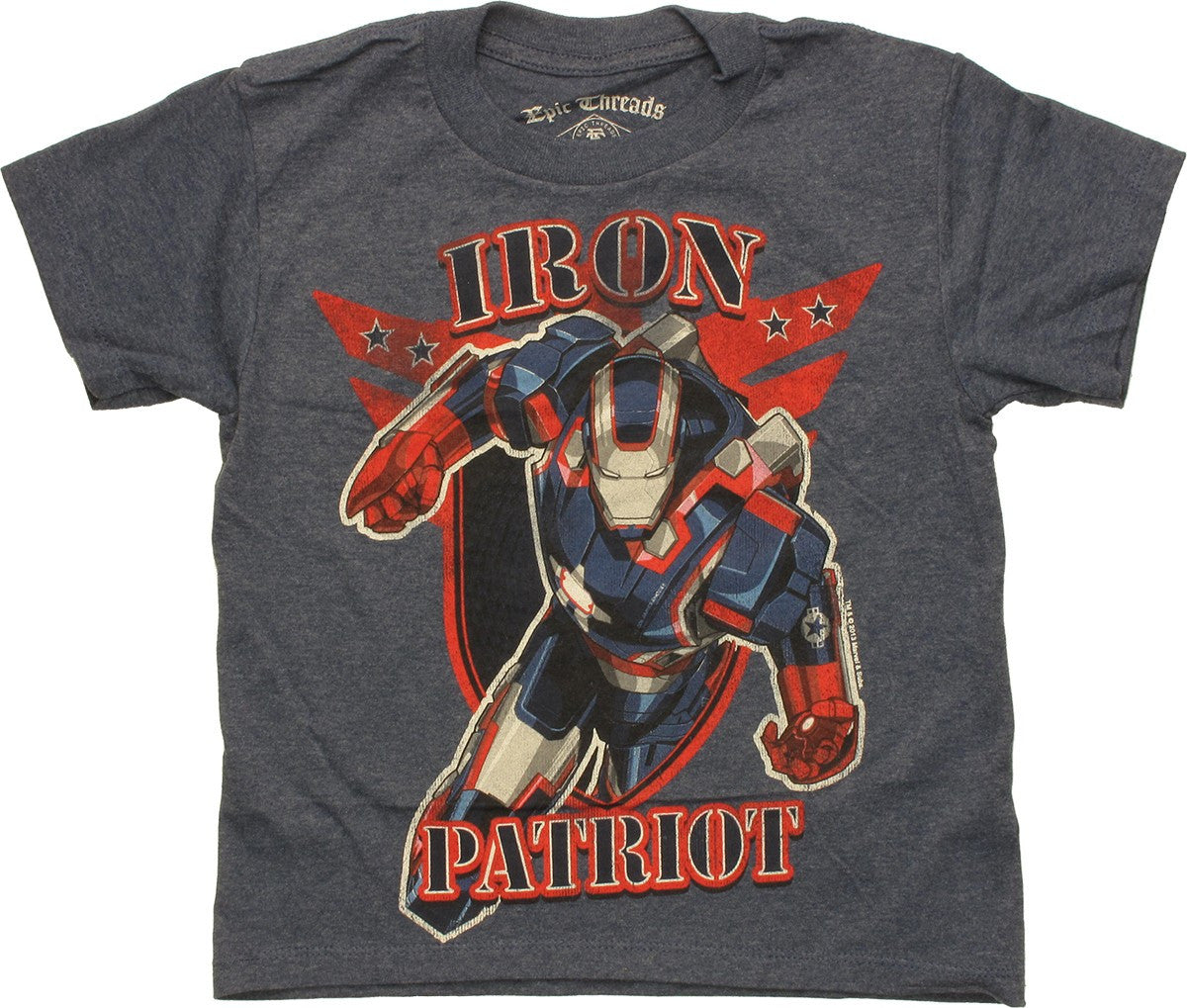 Iron Man Iron Patriot Juvenile T-Shirt