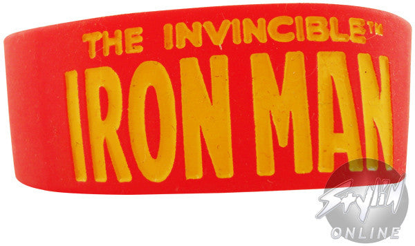 Iron Man Logo Wristband