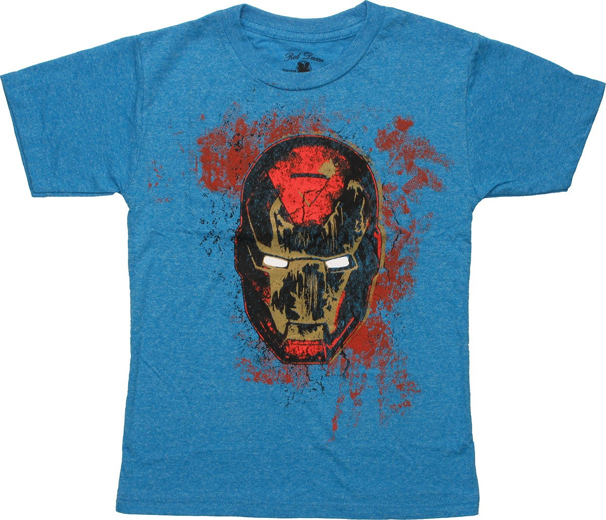 Iron Man Mask Juvenile T-Shirt