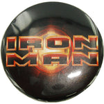 Iron Man Movie Logo Button