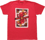 Iron Man Repulsor King Card Mighty Fine T-Shirt