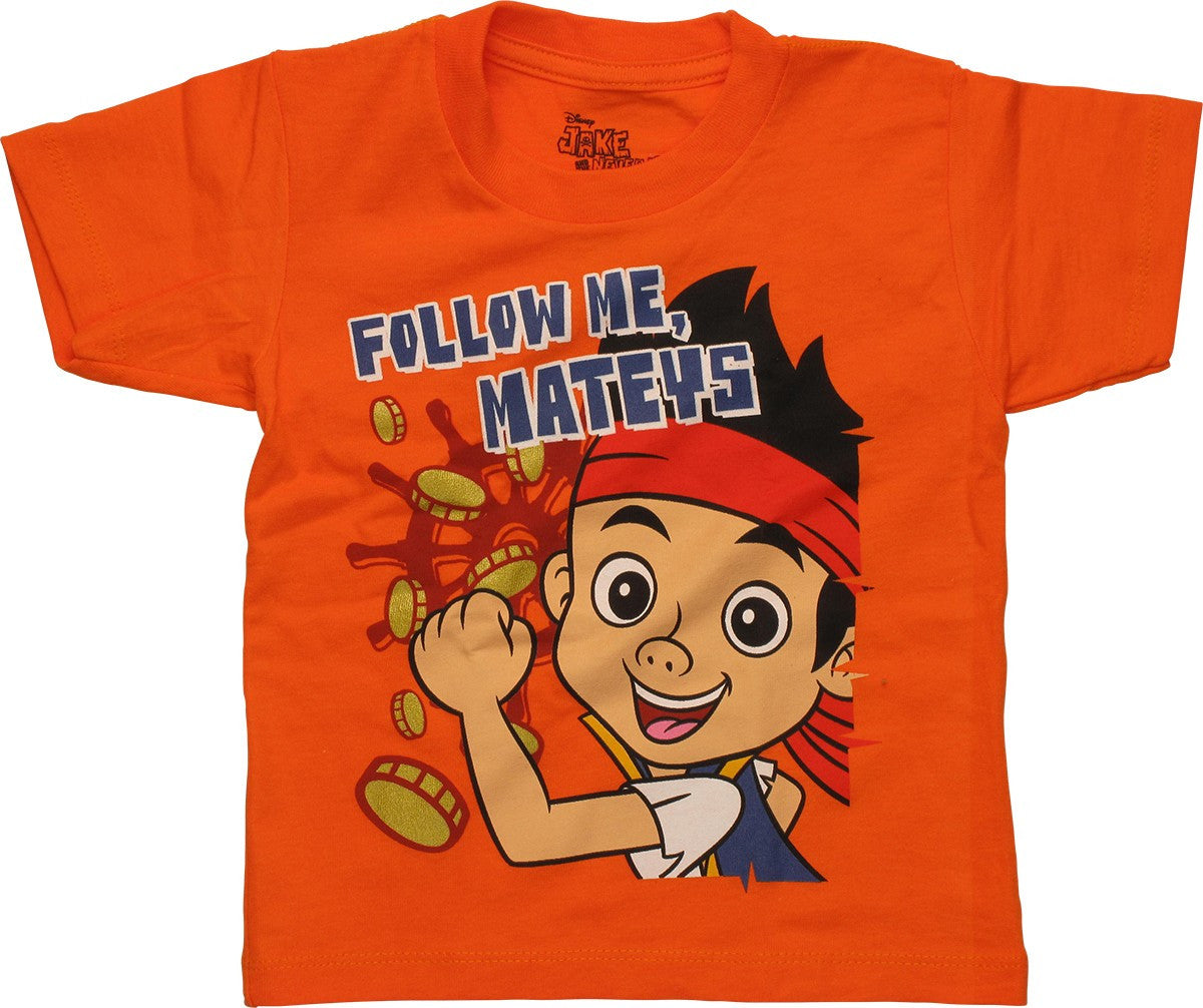 Jake and Never Land Pirates Follow Toddler T Shirt