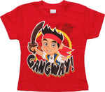 Jake and the Never Land Pirates Gangway Toddler T-Shirt