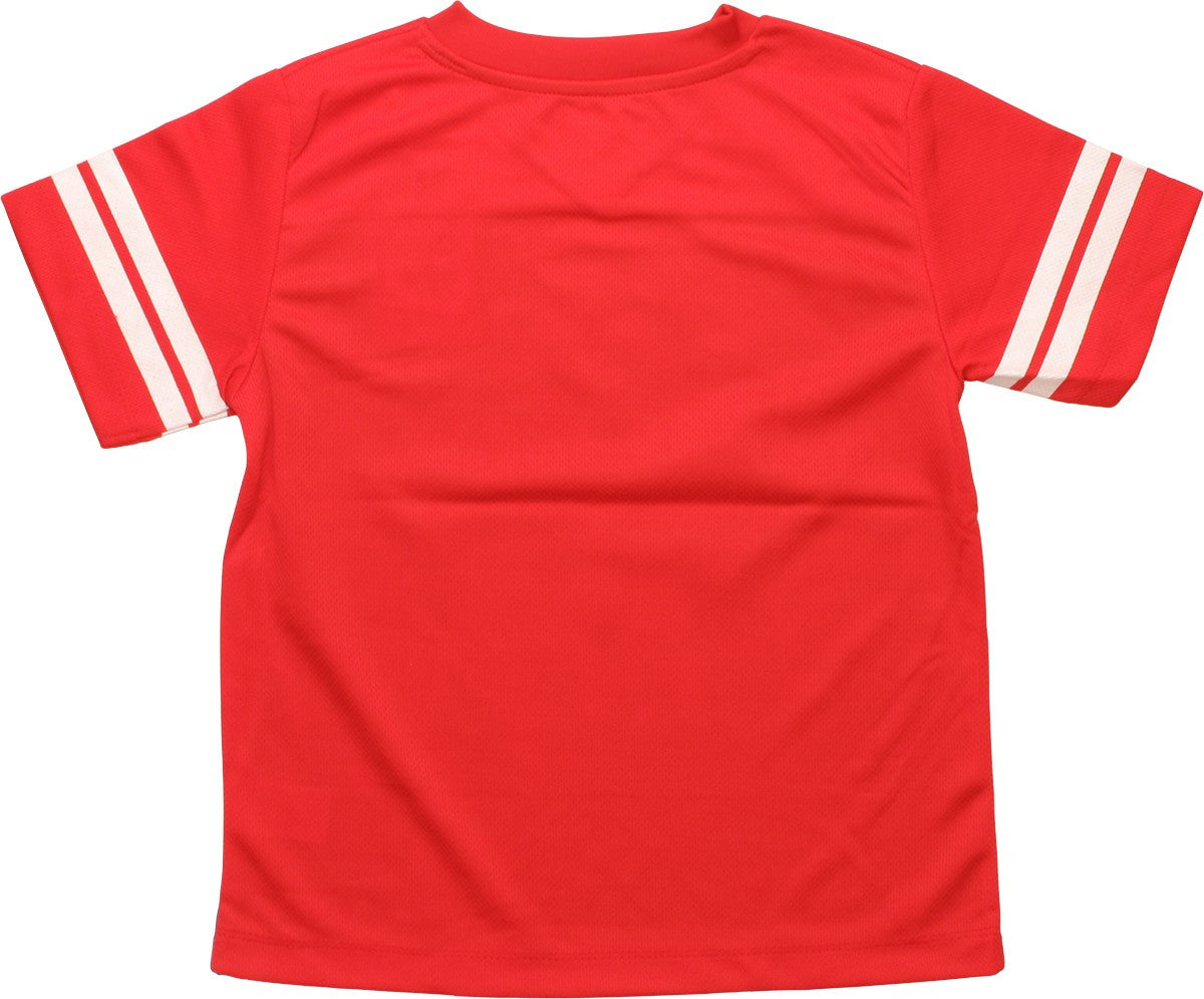 Superman Logo Football Juvenile Jersey