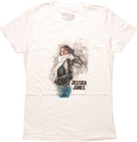 Jessica Jones Watercolor Womens Boyfriend T-Shirt