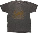 Jim Beam Sauza Tequila Acid Wash T-Shirt Sheer