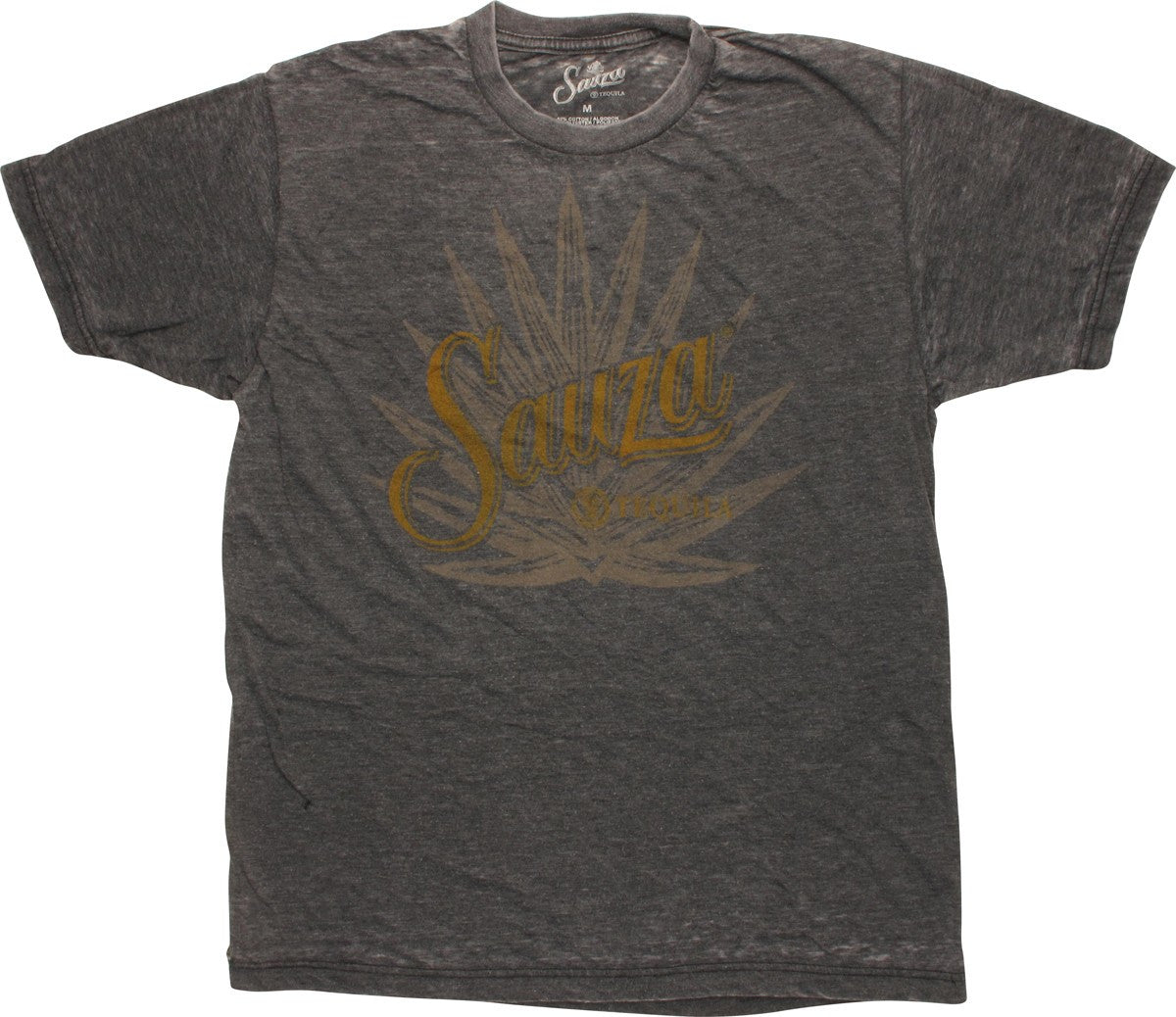 Jim Beam Sauza Tequila Acid Wash T-Shirt Sheer