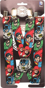 Justice League Characters Battle Stance Suspenders