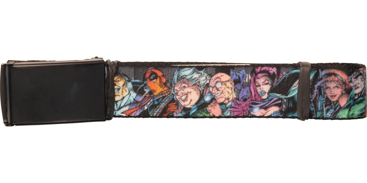 Justice League Injustice Line Mesh Belt