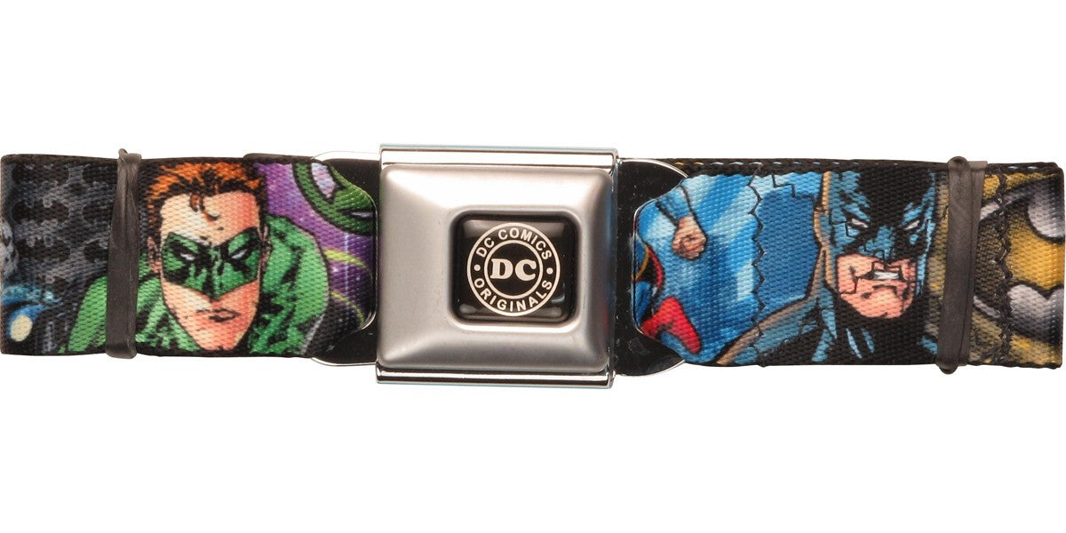 Justice League Locations Seatbelt Belt