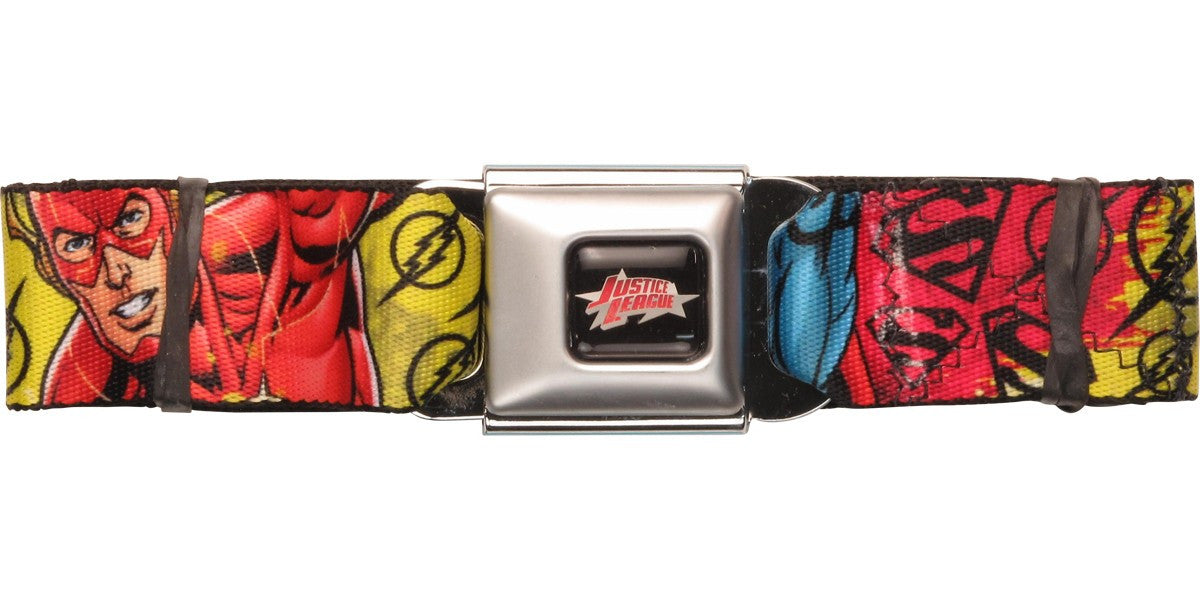 Justice League Logo Poses Seatbelt Belt