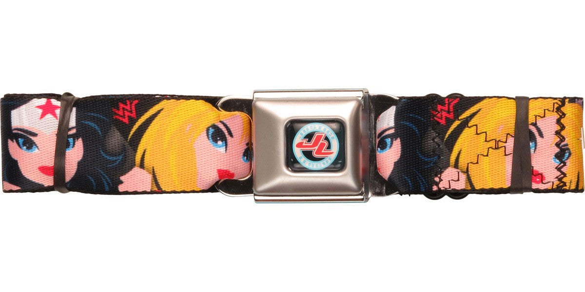 Justice League Toon Gals Seatbelt Belt