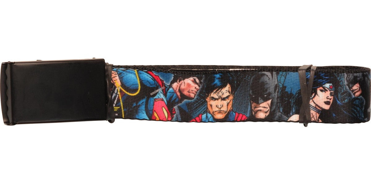 Justice League Trinity Poses Mesh Belt