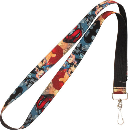 Justice League Trio Elastic Lanyard