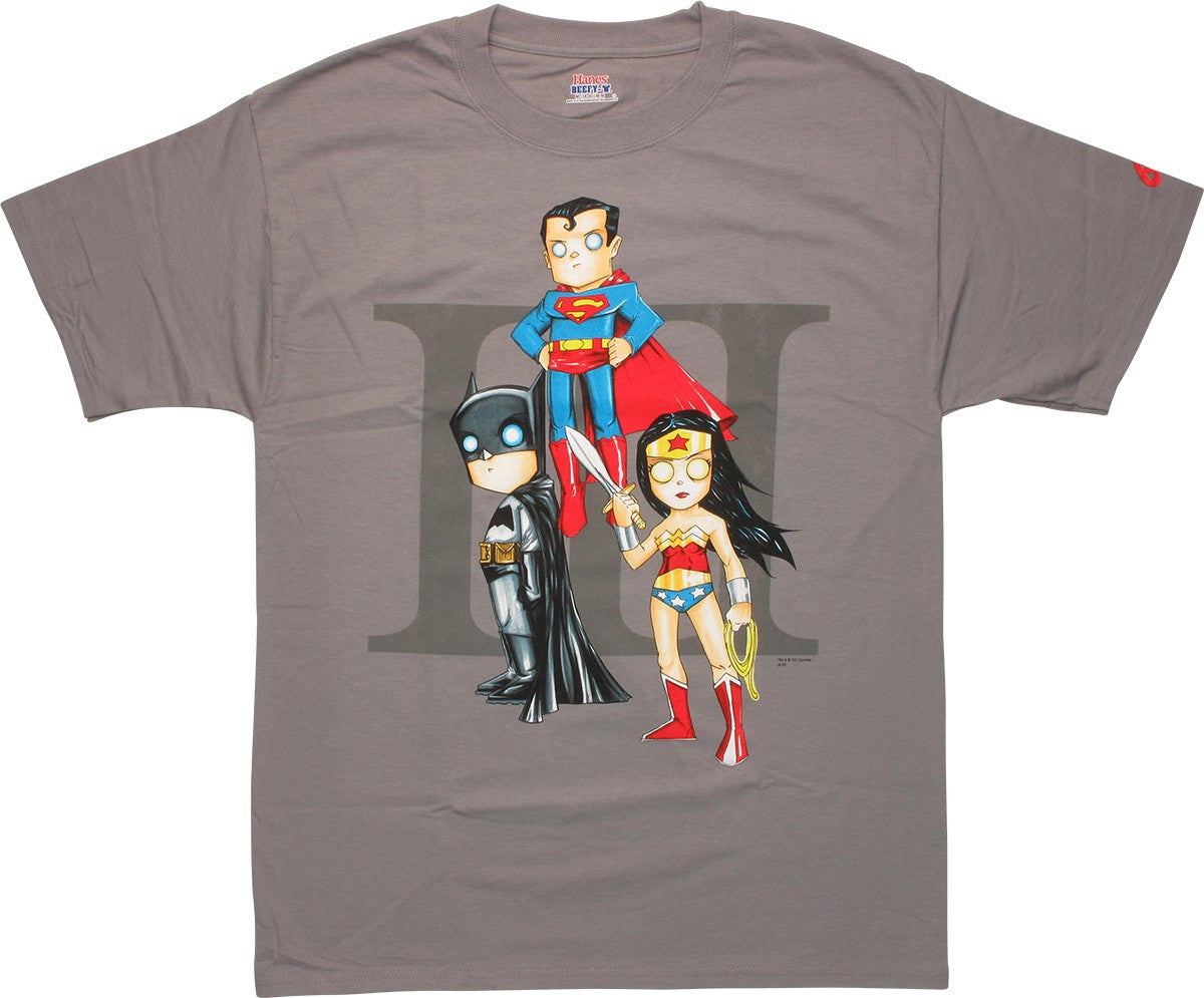 Justice League Trio Uminga T Shirt