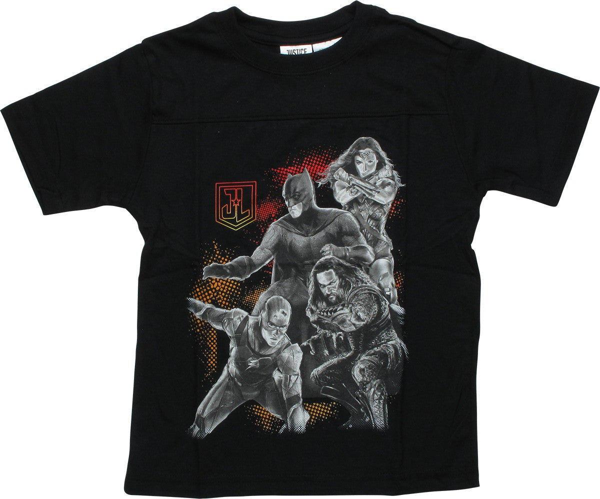Justice League Movie 3-Pack Juvenile T-Shirt