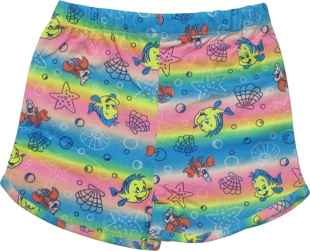 Little Mermaid Ariel Girls Juvenile T-Shirt Set