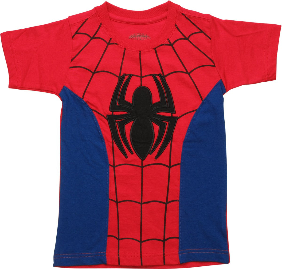 Spiderman Patch Logo Costume Juvenile T-Shirt