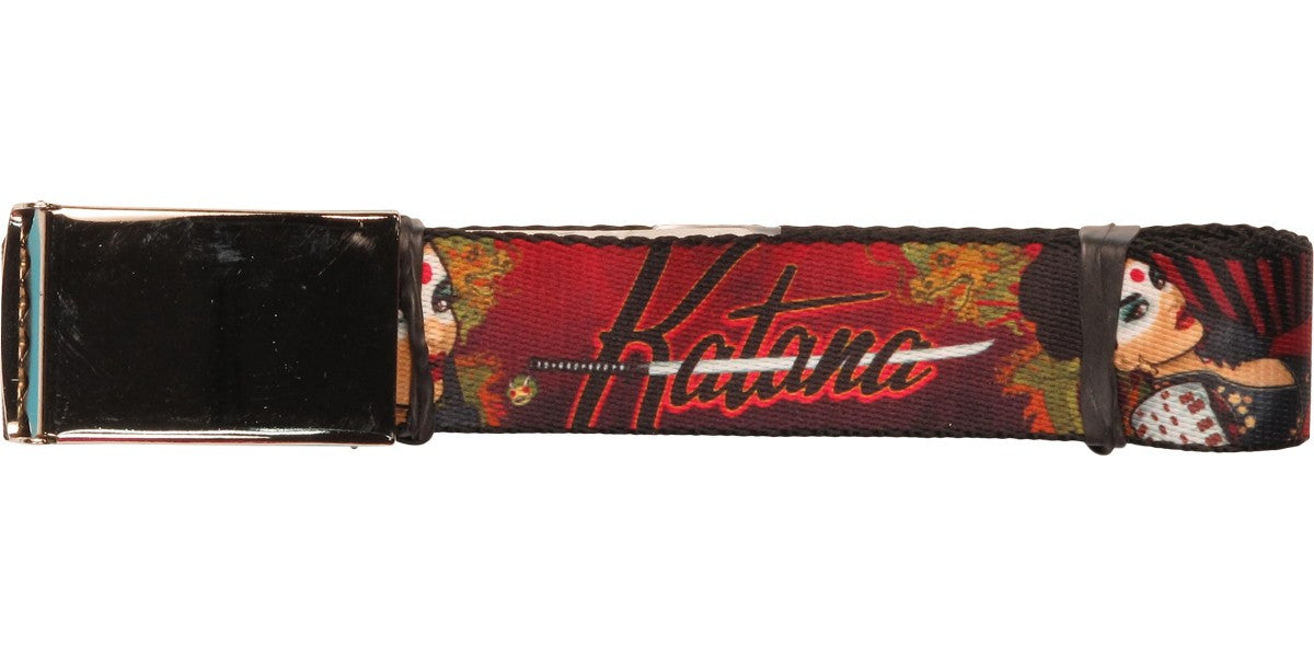 Katana Name Samurai Wrap Mesh Belt