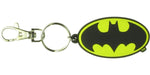Batman Classic 3D Logo Rubber Keychain