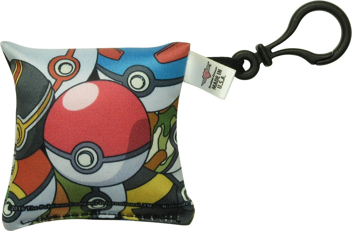 Pokemon Themed Pokeballs Pillow Keychain