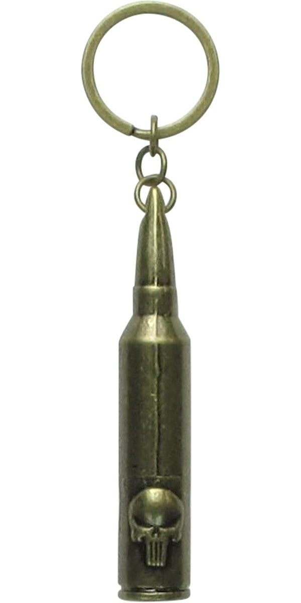 Punisher Logo Cartridge Bottle Opener Keychain