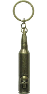 Punisher Logo Cartridge Bottle Opener Keychain