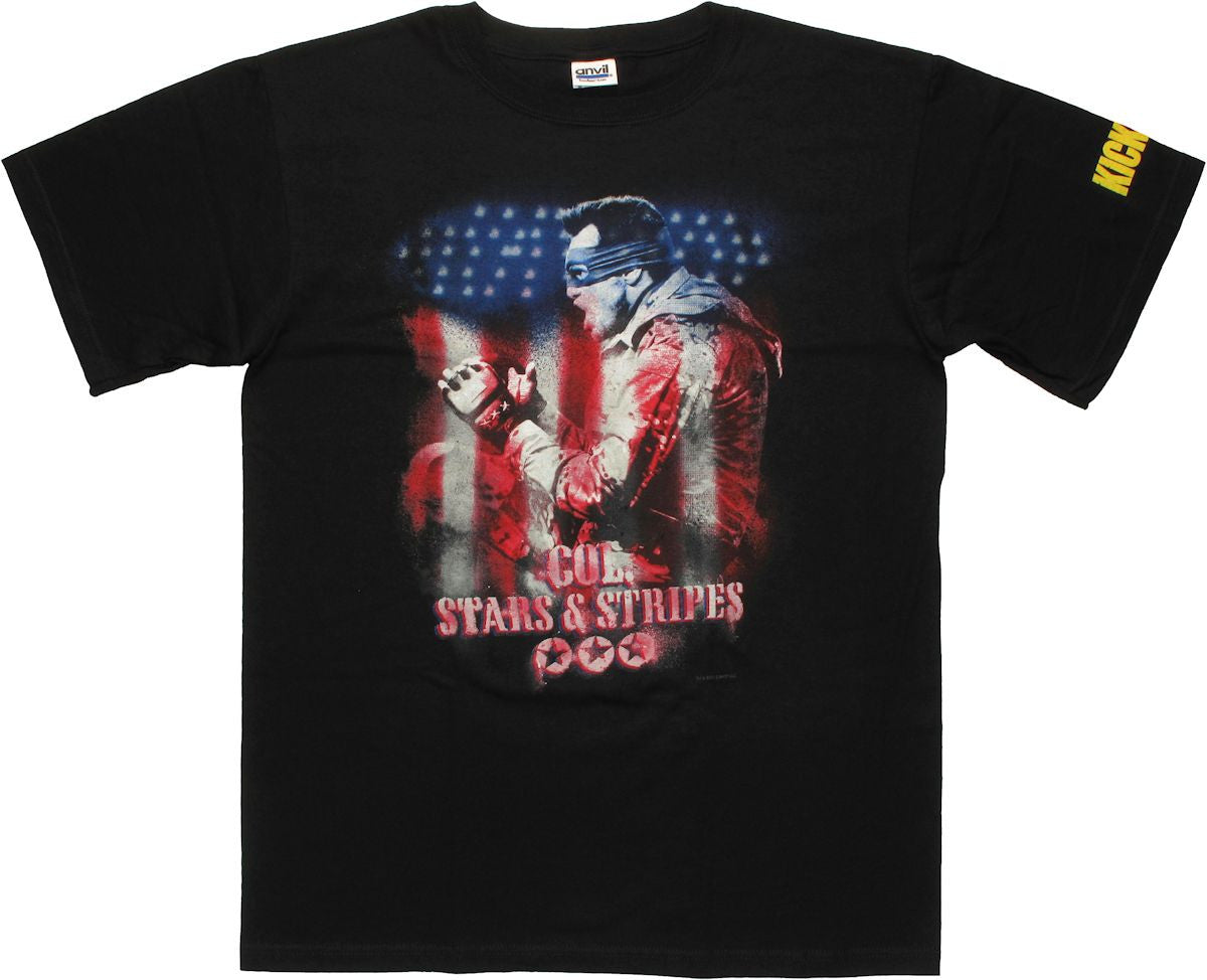 Kick Ass 2 Colonel Stars and Stripes T Shirt
