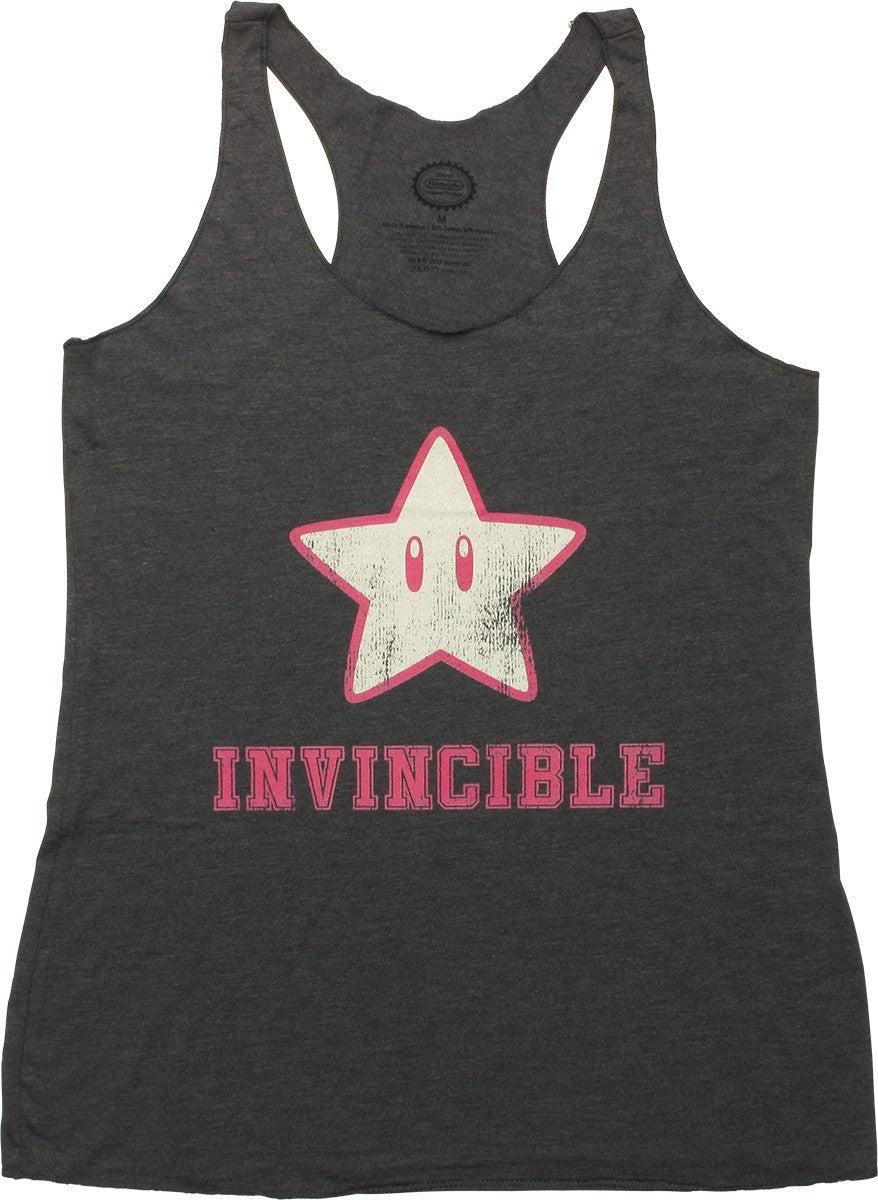 Nintendo Invincible Super Star Ladies Tank Top