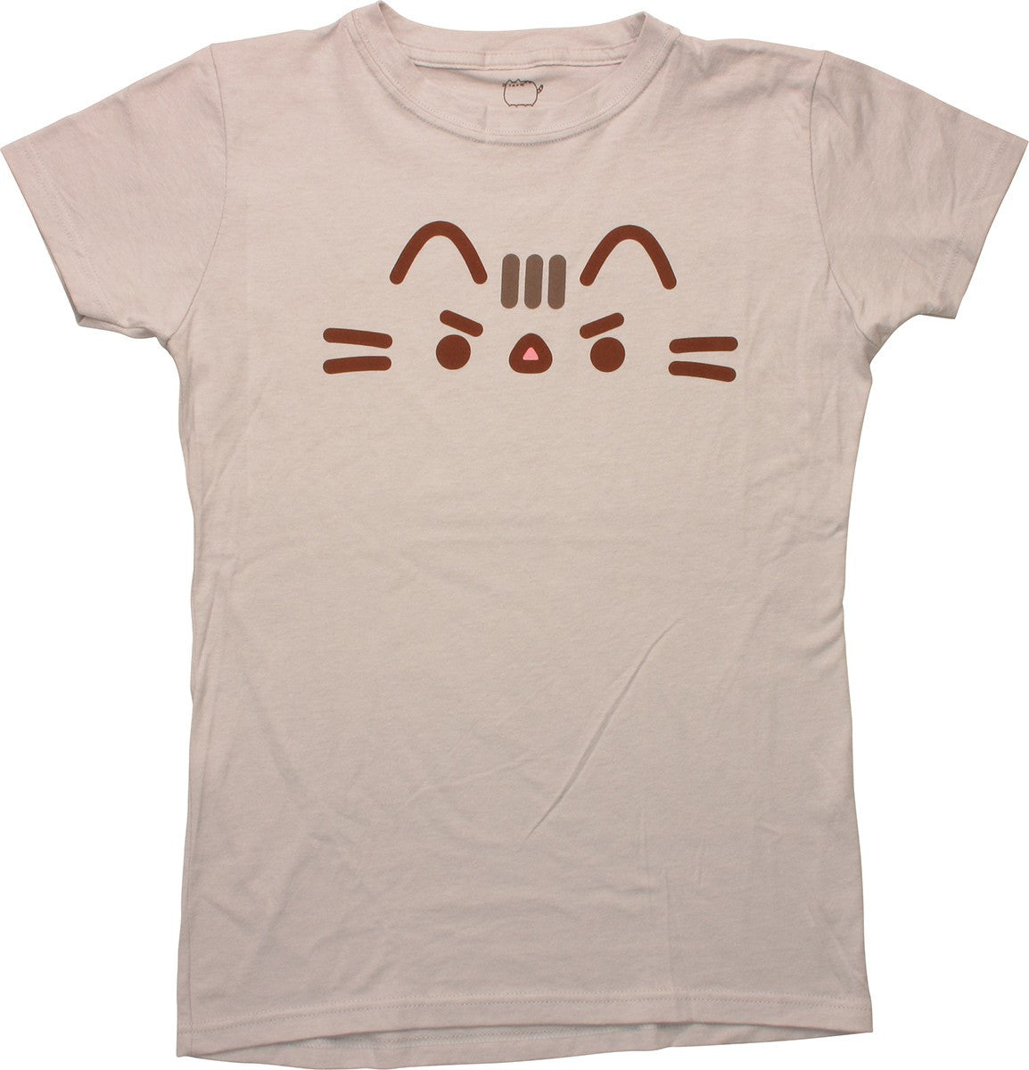 Pusheen the Cat Angry Cat Face Ladies T-Shirt