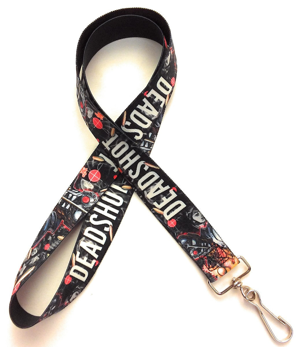 Suicide Squad Deadshot Wrap Elastic Lanyand