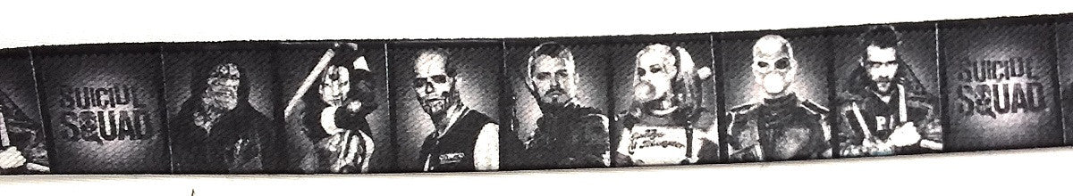 Suicide Squad Character Squares Elastic Lanyard
