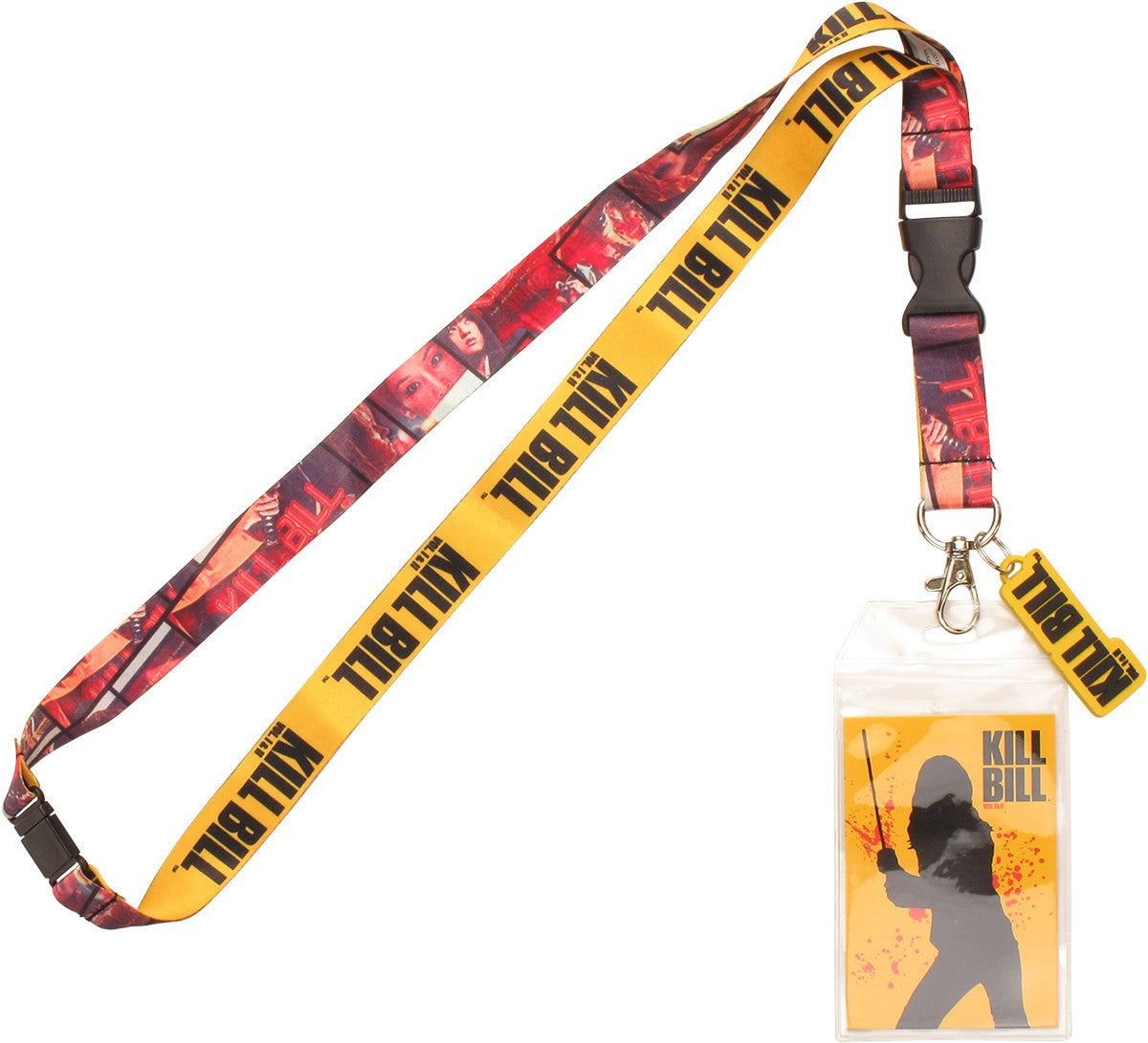 Kill Bill Scene Panels Charm Lanyard