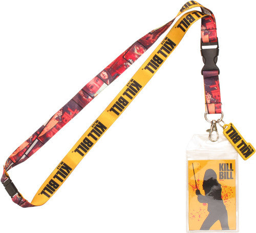 Kill Bill Scene Panels Charm Lanyard