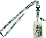 Kingdom Hearts Mickey Keyblade Charm Lanyard