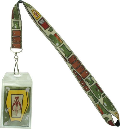 Star Wars Boba Fett Utility Belt Elastic Lanyard