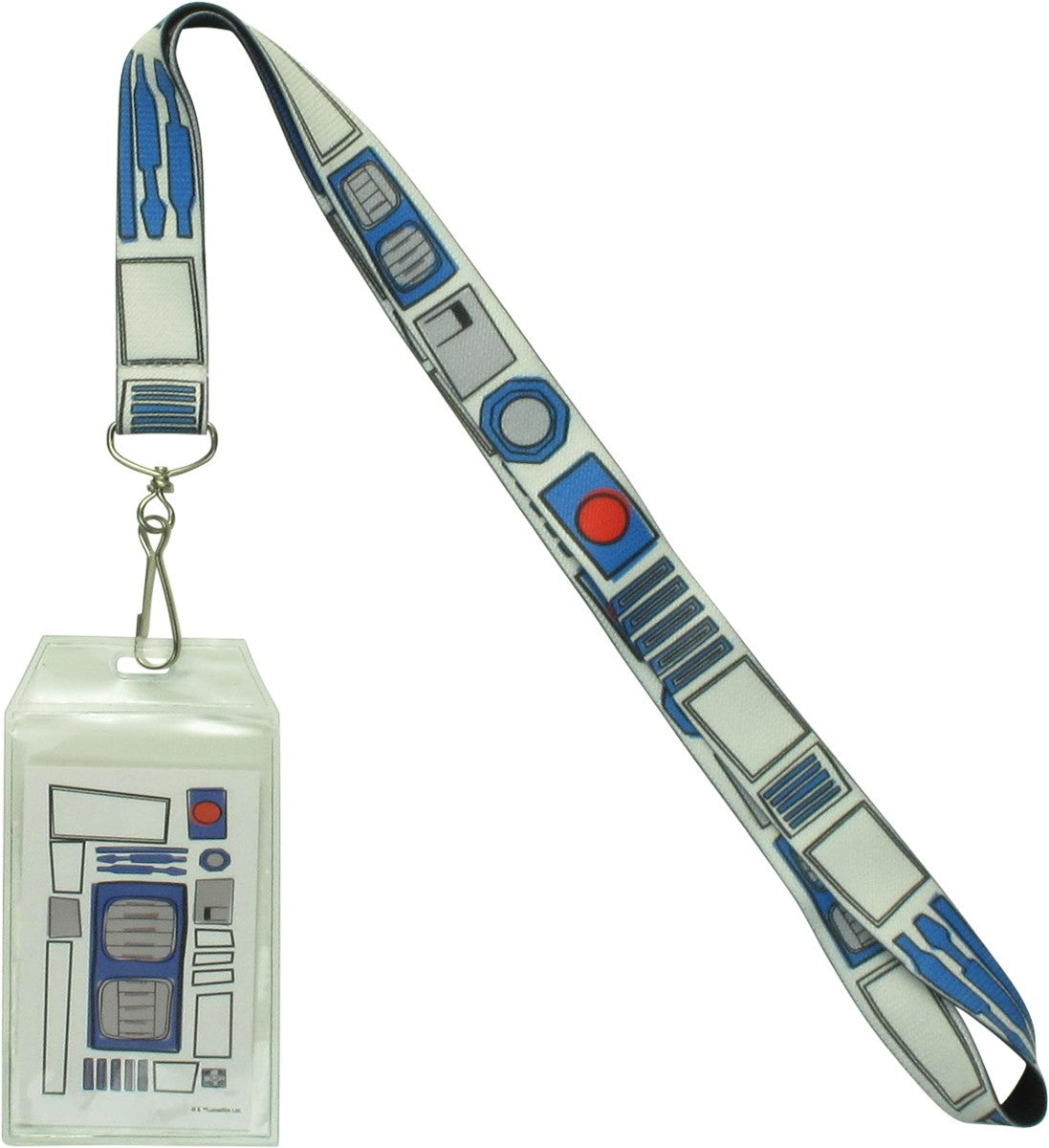Star Wars R2-D2 Bounding Parts Elastic Lanyard
