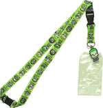 Suicide Squad Skull Characters Charm Lanyard