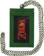 Zelda ID Badge Holder Hyrule Shield Chain Lanyard